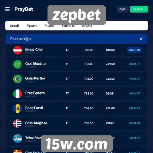 Opções de pagamento disponíveis na Zepbet